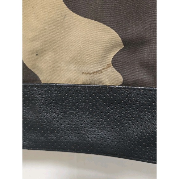 Chopper Kings California Mens Camo Leather Vest Size Meduim- Flaws - Picture 7 of 9